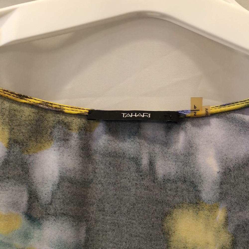 Tahari Sleeveless Swag Blouse - Picture 5 of 10